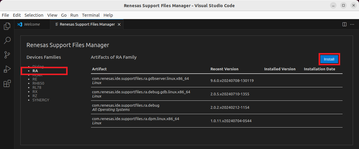 linux rasc register 2