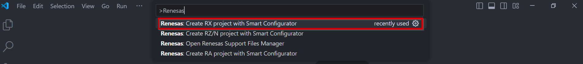 rxsc rx cp create project